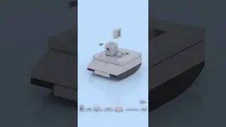 LEGO Microscale Tiger H1 🐯💥 Iconic WWII Tank in Mini Scale! 🧱🔥 #lego