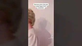 Учителя, получившие плохой отчёт от заменяющего учителя