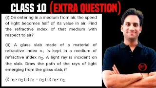 On entering in a medium from air, the speed of light becomes half of its value in air.