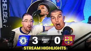 CHELSEA 3-0 BARCELONA HIGHLIGHTS | ALL GOAL REACTIONS