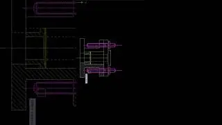 AutoCAD 2D Assembly Drawing