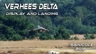 Verhees Delta Flight and LANDING of that little Plane Sanicole 2012 part II