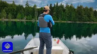 Camping and Fishing at Lac du Sourd