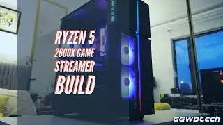 Aerocool Playa Ryzen 5 2600X PC Build for game streamers