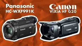 Panasonic HC-WXF991K Vs Canon VIXIA HF G20 - Quick specs comparison