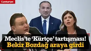 MHP ve DEM arasında 'Kürtçe' tartışması! Bekir Bozdağ araya girdi: 