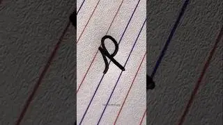 Capital &lsquo;P&rsquo; in Cursive | Cursive Writing | @HandwriterAjay
