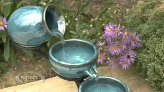 Aqua Blue Cascade