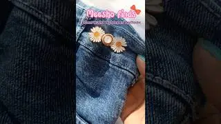 Jeans Waist Tightener Button🫶🏻 #meesho #shorts #meeshofinds