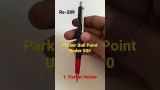 Best Parker Ball Point Pen under 500 Rs #parker #pen # #pen #student #beautiful #beauty #stationery