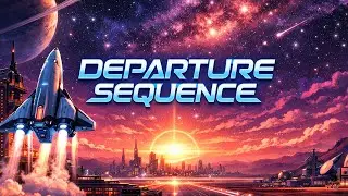 Starlight Ether - Departure Sequence | Ad Astra | Epic Retro-Futuristic Electronic | Synthwave