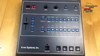 E-MU Systems Drumulator (1983) - eighties disco grooves!