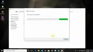 how to enable .net 3.5 Framework in Windows 10