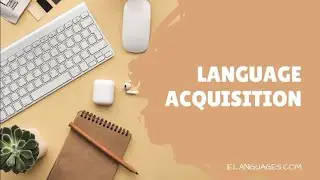 First Language Learning Acquisition