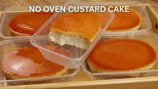 How to Make Leche Flan Chiffon Cake (No Oven)