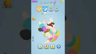 🧶 Wool Puzzle 3D ASMR | HARD Level 45 WIN 🎧 Satisfying No-Talking Gameplay