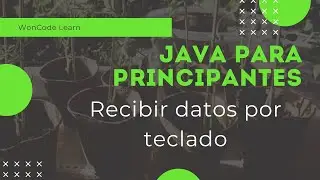 Java para principiantes - Capítulo 4 - Entrada de datos por teclado