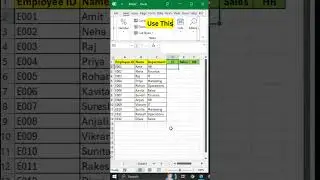 Master the FILTER Formula in Excel! 🚀 #ExcelTips #Shorts