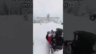 Unstoppable Snowbike Ride with Insta360 X4 Air