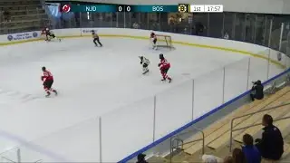 Devils goal by Cole Brown (NJD 1, BOS 0)