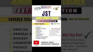 IBA STS  Test preparation For JST Junior Science Teacher #test #sts #IBA