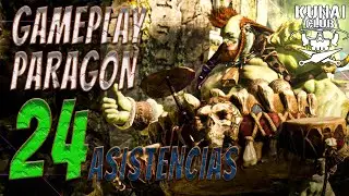 24 ASISTENCIAS con NARBASH - Le llaman el MURO VERDE - GAMEPLAY de PARAGON the OVERPRIME