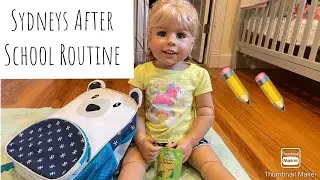 Sydney’s After School Routine| Bunnies Nursery