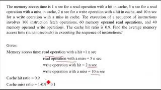 Average Memory Access Time ?(AMAT).