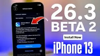 How to Download & Install iOS 26.3 Beta 2 on iPhone 13