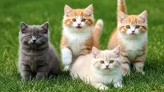 Most Adorable Cats & Kittens Outdoor Fun | Running, Walking & Jumping Moments
