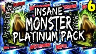 INSANE WWE SUPERCARD SEASON 4 PLATINUM PACK OPENING - SUPERCARD MONSTER PLATINUM PACK FUNNY REACTION