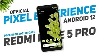 Pixel Experience Official - Android 12 - Redmi Note 5 Pro - Fixed Hotspot & More New Changes