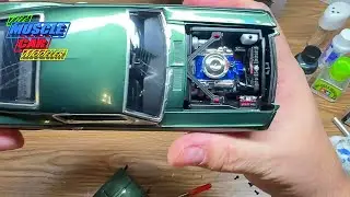 Обновленная модель Revell Ford Mustang GT Bullitt 1968 года, реставрация почти завершена.