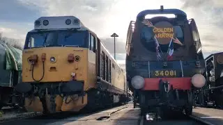 East Lancashire railway Shed tour! 24/1/26