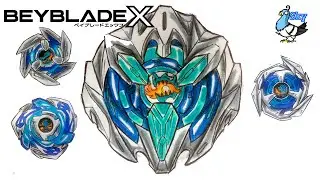 สอนวาด Dran Buster Beyblade X  เบลดมังกรสายโจมตีที่โหดที่สุด!!!