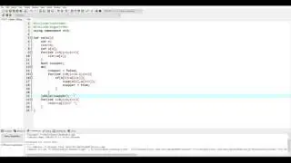 bubble sort development in c++ | source code