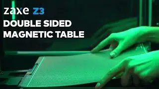 Zaxe Z3 Double Sided Magnetic Table