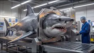 Inside Shark Meat Factory - How Shark Meat Is Processed From Catch to Packaging