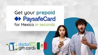 Buy Your Paysafe Card Gift Cards in Mexico 💳🇲🇽