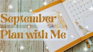 September Bullet Journal Setup ✨| Simple  & Minimal | Plan with Me  ✨📖