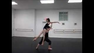 Kelsey and Gentry Practice Lifts... AGAIN... (Heritage Ballet, Lincoln RI)
