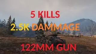 World of Tanks KV-85 Rampage -  5 kills, 2.5K Damage, Old School 122mm Gun