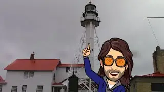 Touring the Whitefish point Lighthouse in Paradise Michigan.