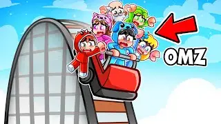 Omz Goes Down THE HIGHEST CART OBBY in Roblox!