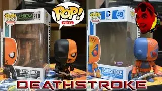 Funko POP! DC Comics-  DEATHSTROKE & POP! Television- DEATHSTROKE! {UNBOXING}