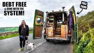 &pound;6K Van Saves 6 Years of rent -  The REVERSE Layout That Just WORKS!