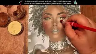 Celestial Sentinels - 🖌️ Delicate Glow Tutorial Face Portrait