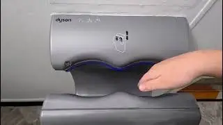Dyson Airblade dB Hand Dryer at Dino Mart by Sinclair Gas Station, Blaine WA