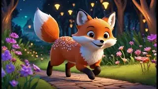 Seven Fireflies Followed the Fox | Nursery Rhymes for Kids & Baby Songs