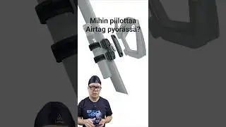 Mihin piilottaa airtag polkupy&ouml;r&auml;ss&auml;?